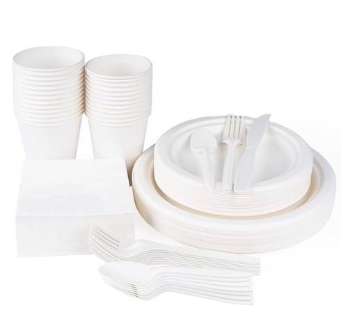 Set piatti posate - set, 50