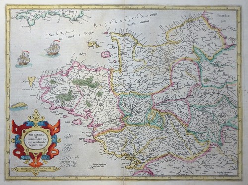 Mercator francia britannia - mercator,