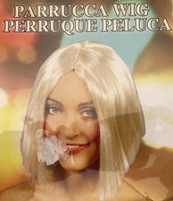 Parrucca biondo platino - biondo,