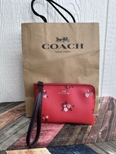 Portafoglio Coach F34316 rosso