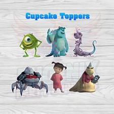 DISNEY MONSTERS CUPCAKE