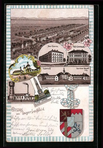 Litografia lager lechfeld - lager,
