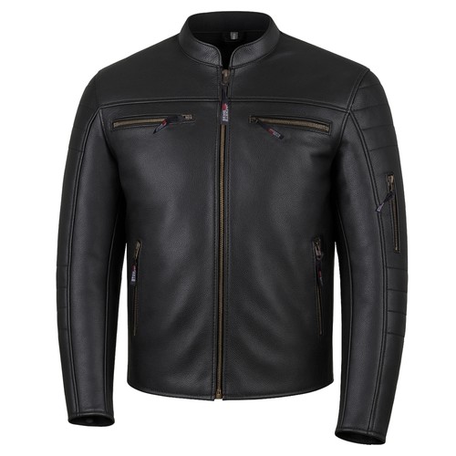 Giacca moto uomo revolt pelle - giacca,