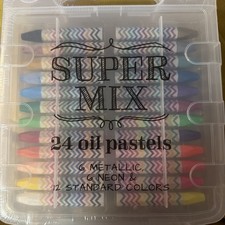 Super Mix 24 pastelli ad olio