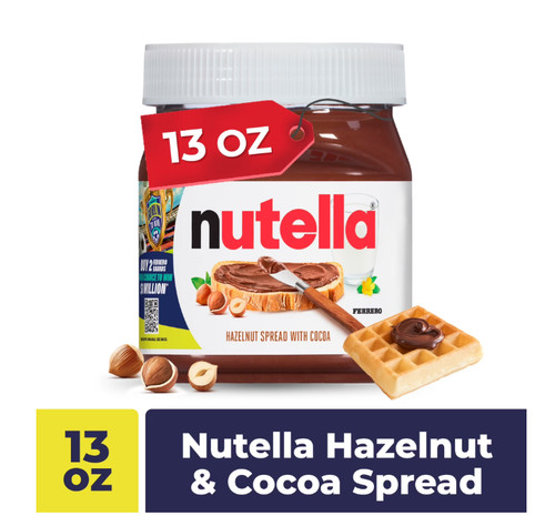 Nutella hazelnut spread with - hazelnut,