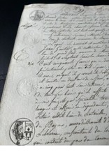 1818 Documento Francese
