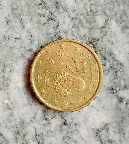 Moneta centesimi spagna - moneta, da