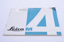 ✅ FOTOCAMERA LEICA M M4