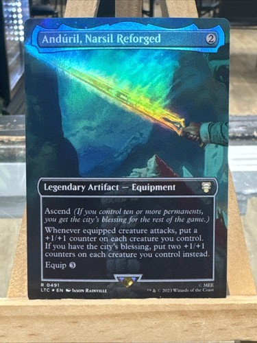 Mtg anduril narsil foil - mtg,