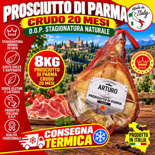 Prosciutto crudo disossato