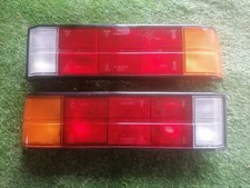 Coppia Fanali Posteriori Opel Rekord Bordo Nero Nuovi Aric