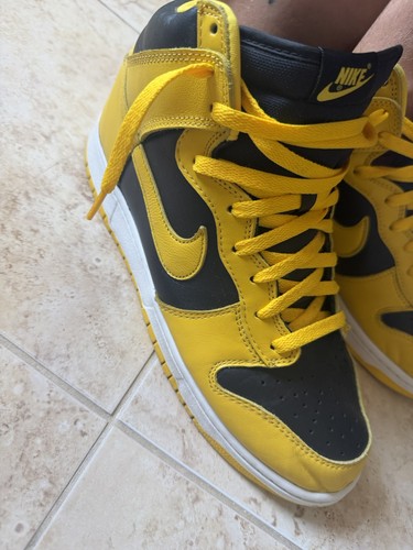 Nike dunk high black - black, varsity