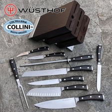 Wusthof Germany - Ikon - Ceppo Coltelli 9 Pezzi - 1090570903 - coltelli cucina