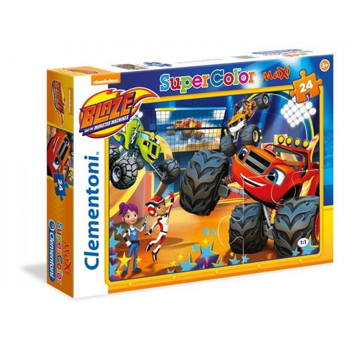 Puzzle 24pz maxi supercolor - 24pz.,