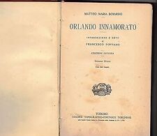 ORLANDO INNAMORATO [Leather Bound] MATTEO MARIA BOIARDO