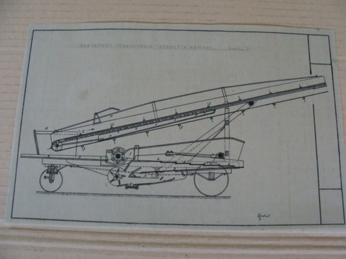 Disegno originale elevatore - disegno,