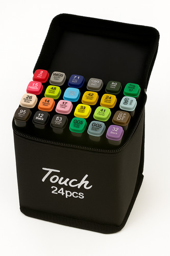 Touch pcs set pennarelli - touch, 24 pcs