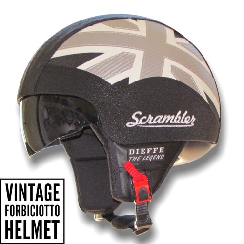 Casco vintage pelle - casco, in