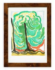 Litografia a colori numerata firmata a mano Virgilio Guidi