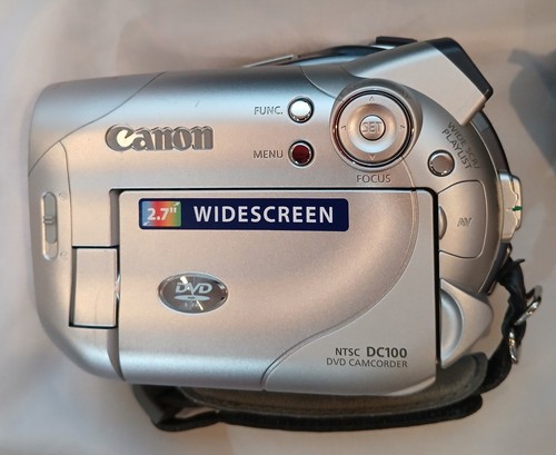 Canon dc100 silver - dc100, 25x