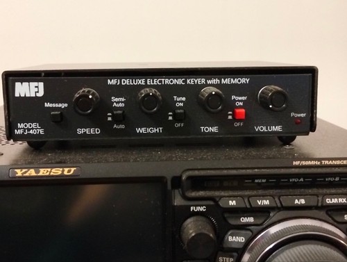 Mfj deluxe electronic keyer - mfj,
