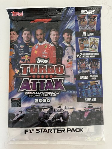 Topps turbo attax 2026 - turbo, f1