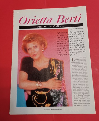 Orietta berti articolo - berti, da