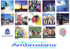 Lenzuola - Copriletto con stampa digitale. Singolo e Matrimoniale. AMBROSIANA.