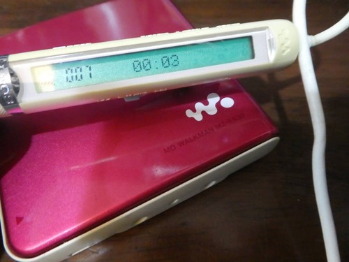 Lettore minidisc portatile - lettore,