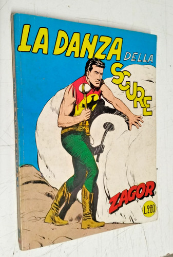 Zagor scritta rossa la - scritta,