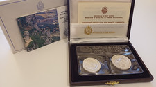 SAN MARINO - Dittico argento