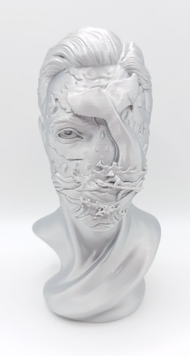 Busto surrealista oceano in - busto,