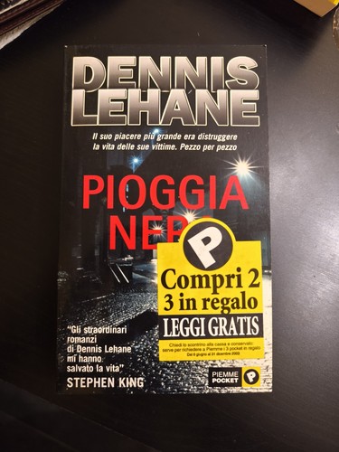 Dennis lehane pioggia nera - dennis,