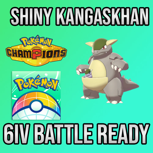 6iv shiny kangaskhan - shiny, kangaskhan✨