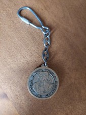 Portachiavi con medaglia Virgo Fidelis  Patrona Arma dei Carabinieri