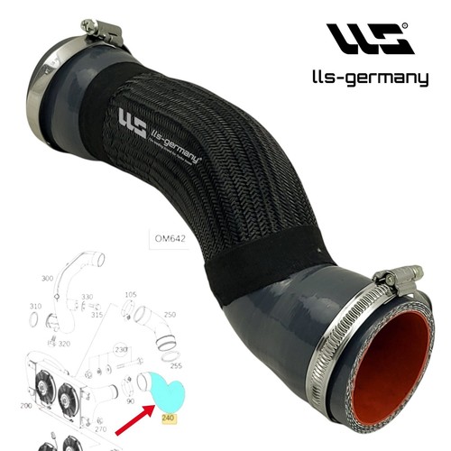 Tubo turbo tubo intercooler