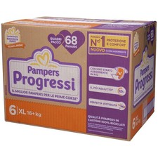 PAMPERS PROGRESSI XL 68 PEZZI