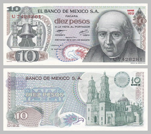 Messico mexico pesos 1977 - messico, /
