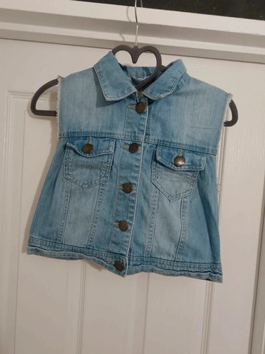 Denim gilet senza - co.,