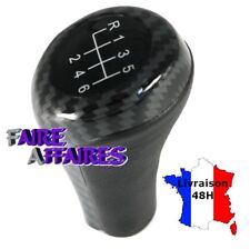 Pommeau levier de vitesse 6 carbone BMW 316D 318D 318TDS 320D 324D 324TD