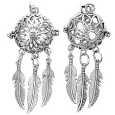  2 Pcs Collana Charms Portaprofumo Ciondolo Sospensione Gioielli Che Rendono