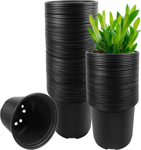 100 macetas vivero 6 pulg - 5,