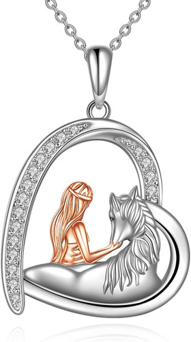 Collana con cavallo ciondolo - collana,