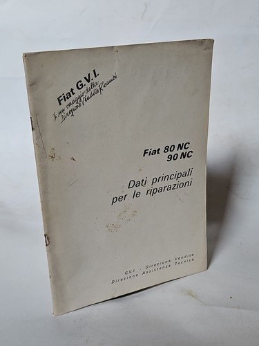 Fiat dati principali - 80/90, nc