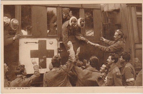 Cartolina 1910 croce rossa - cartolina,