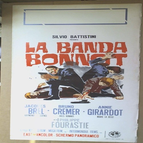 Locandina banda bonnot 1968 - locandina,