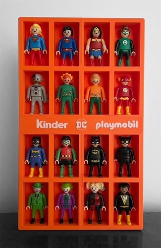 Espositore playmobil kinder - espositore, dc