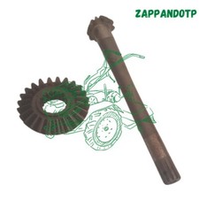 COPPIA CONICA ad. MOTOCOLTIVATORE BERTOLINI 12 CV DENTI 10 24