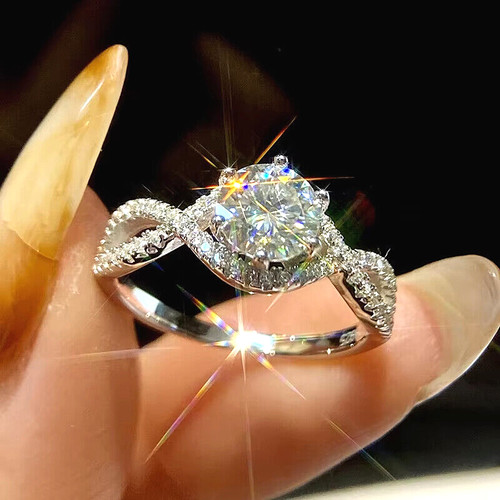 Anello moissanite originale - anello,