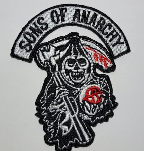 Toppa sons anarchy ricamata - toppa,